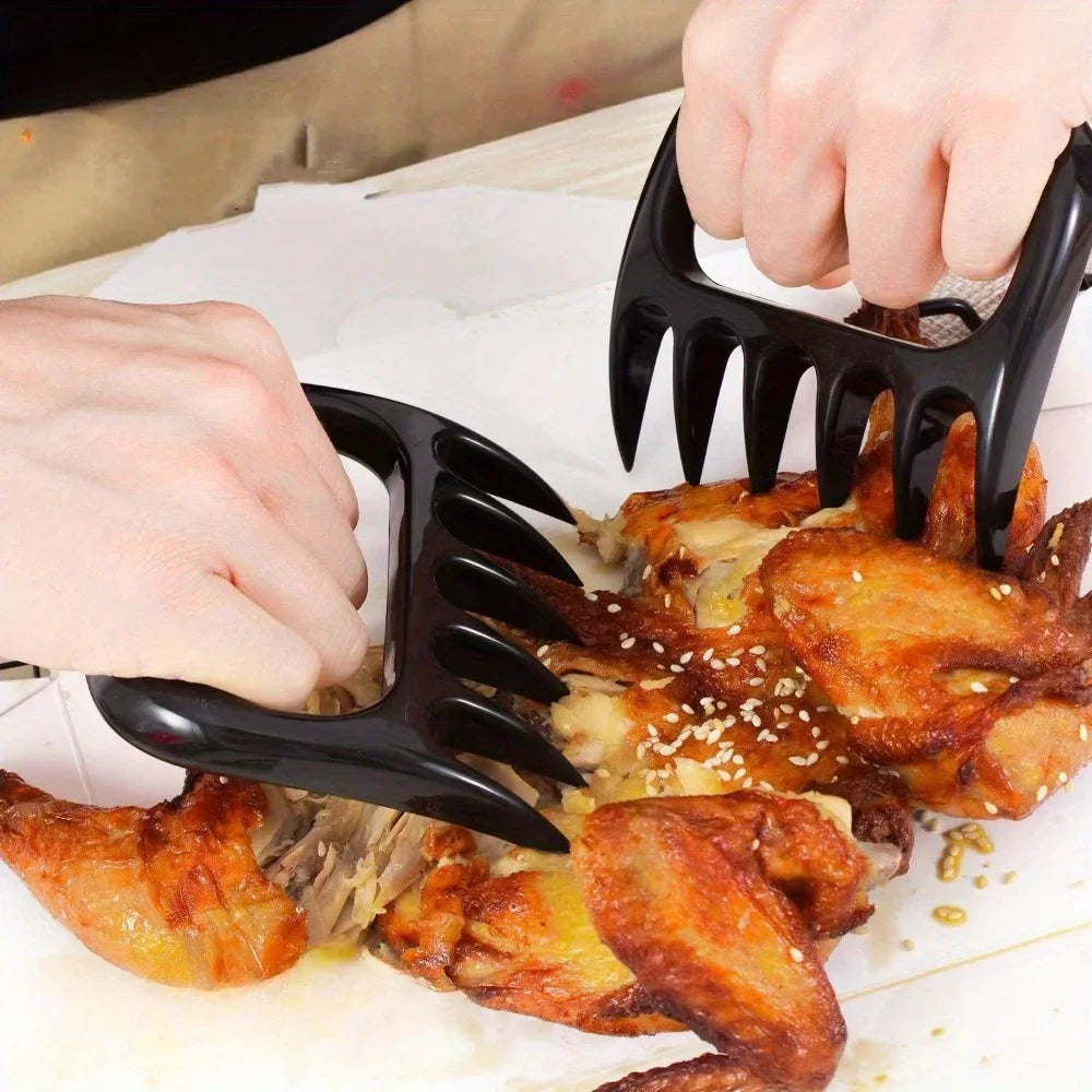 2PCS Quick Ripper Black Bear Claw Meat Splitter Multi-Purpose Meat Handling Tool Tool Cooking Accessories
