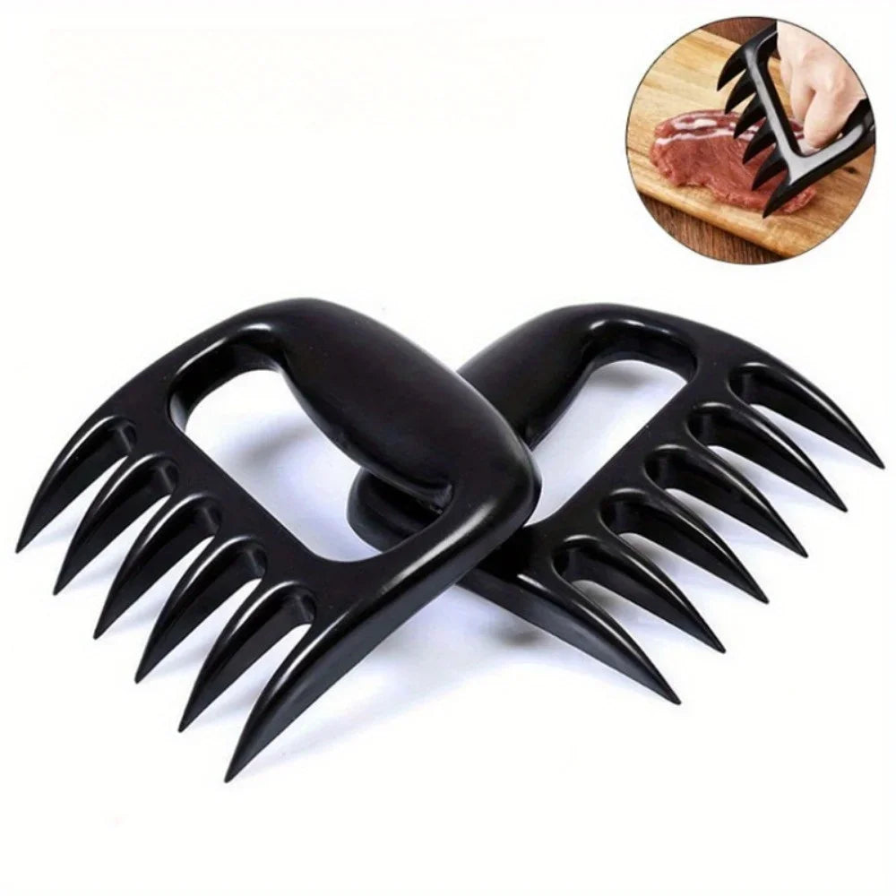 2PCS Quick Ripper Black Bear Claw Meat Splitter Multi-Purpose Meat Handling Tool Tool Cooking Accessories