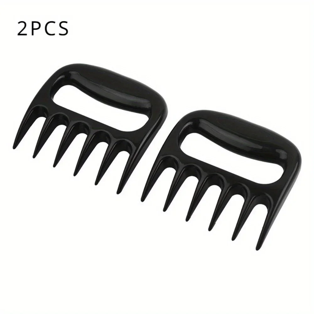 2PCS Quick Ripper Black Bear Claw Meat Splitter Multi-Purpose Meat Handling Tool Tool Cooking Accessories