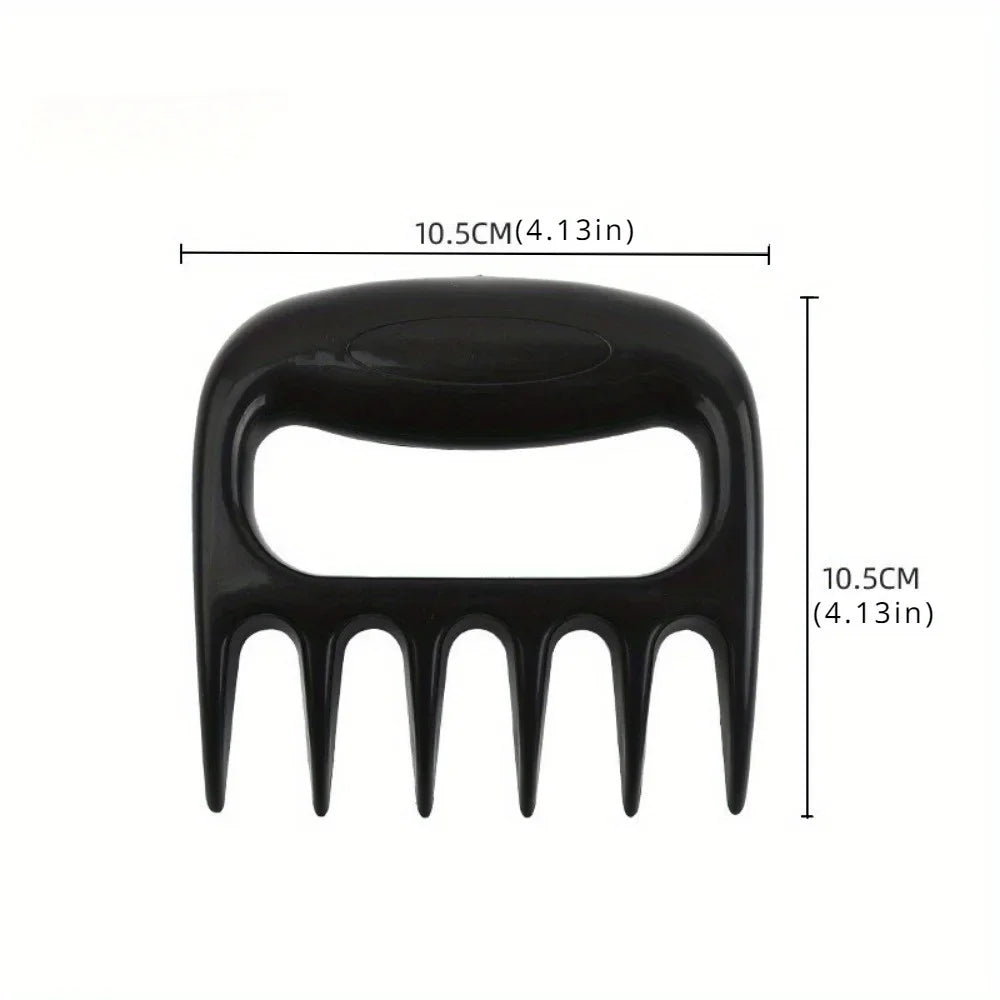 2PCS Quick Ripper Black Bear Claw Meat Splitter Multi-Purpose Meat Handling Tool Tool Cooking Accessories
